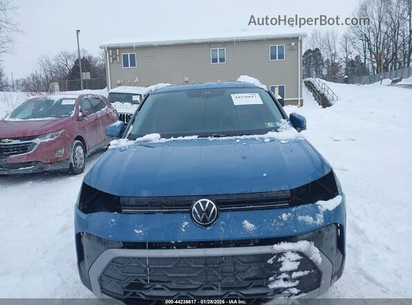 3VVVC7B20SM058499 2025 VOLKSWAGEN TAOS Синий Вид спереди