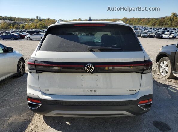 3VVVC7B2XSM014851 2025 VOLKSWAGEN TAOS Белый Вид сзади