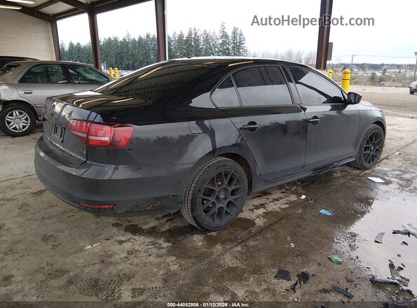 3VW2B7AJ4JM237525 2018 VOLKSWAGEN JETTA Черный Задняя правая четверть
