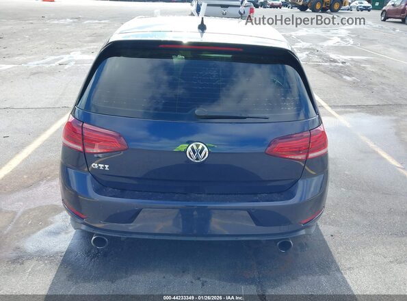 3VW447AU4JM267167 2018 VOLKSWAGEN GOLF Синий 