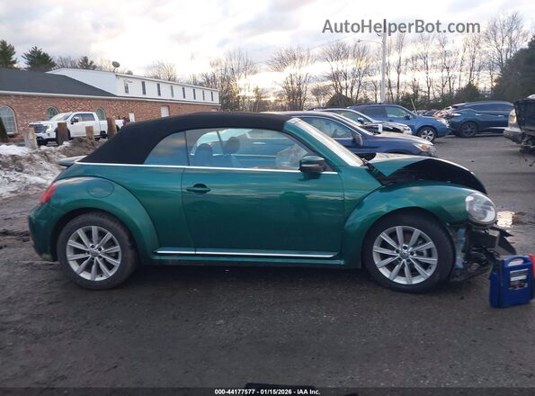 3VW517AT7HM815919 2017 VOLKSWAGEN BEETLE Green Vista interior trasera