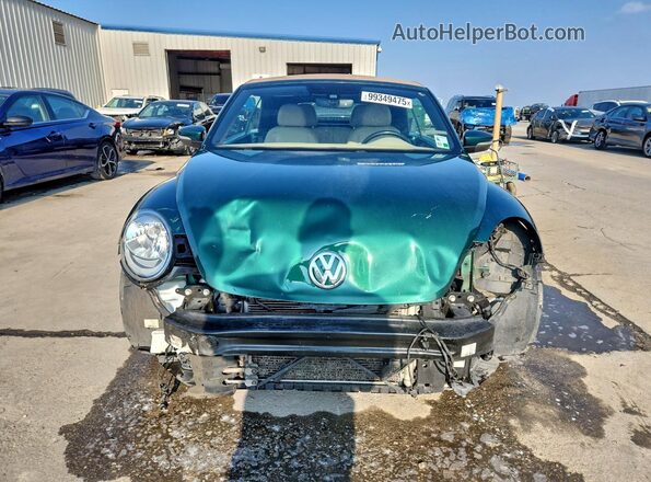3VW517AT8HM804864 2017 VOLKSWAGEN BEETLE Green წინა ხედი
