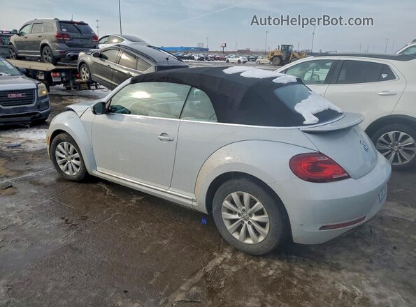 3VW517ATXHM810875 2017 VOLKSWAGEN BEETLE Синий Задняя левая четверть