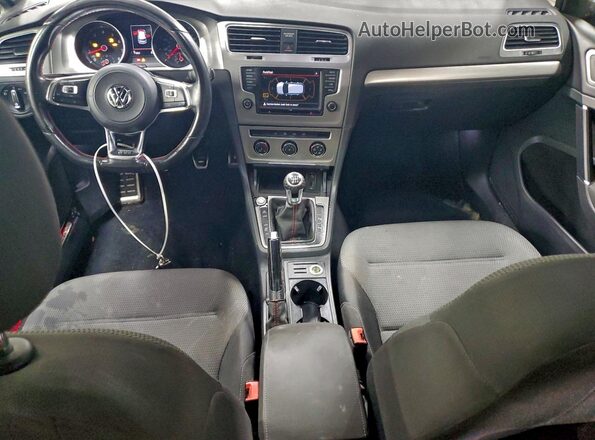 3VW547AU4JM261891 2018 VOLKSWAGEN GTI White Vista del salpicadero