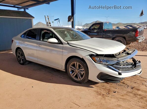3VW7M7BU2RM009365 2024 VOLKSWAGEN JETTA Белый Передняя правая четверть