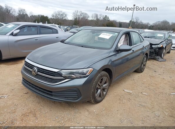 3VW7M7BU7NM010702 2022 VOLKSWAGEN JETTA Серый Передняя левая четверть