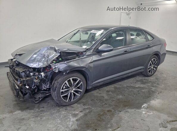 3VW7W7BU1TM001601 2026 VOLKSWAGEN JETTA Серый Передняя левая четверть