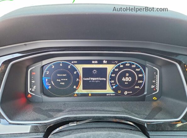3VW8T7BU2RM084574 2024 VOLKSWAGEN JETTA Gray Widok zestawu wskaźników