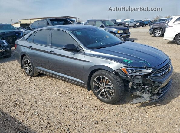 3VWAM7BU3PM035928 2023 VOLKSWAGEN JETTA Gray Передня права чверть