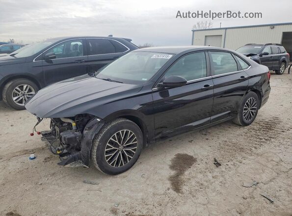 3VWC57BUXMM026290 2021 VOLKSWAGEN JETTA Black Vista tres cuartos delantera izquierda