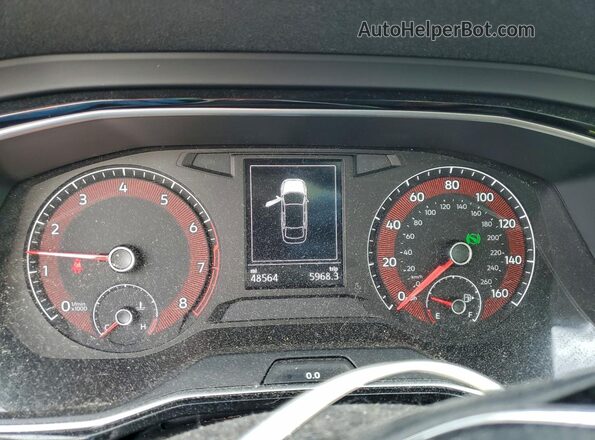 3VWCB7BU3LM021925 2020 VOLKSWAGEN JETTA White Սարքավորումների վահանակի տեսք