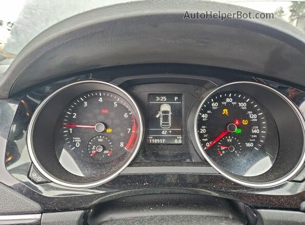 3VWD17AJ2JM229743 2018 VOLKSWAGEN JETTA Серый Вид щитка приборов