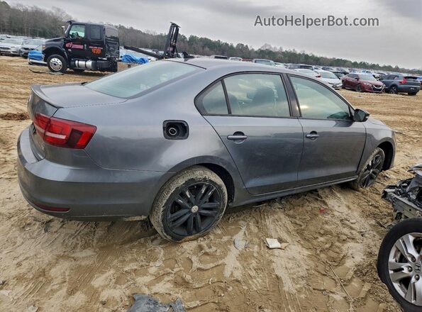 3VWD17AJ2JM229743 2018 VOLKSWAGEN JETTA Серый Задняя правая четверть
