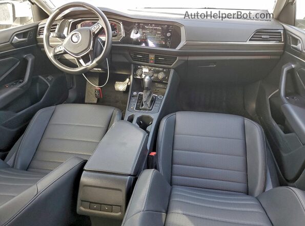 3VWE57BU7MM082387 2021 VOLKSWAGEN JETTA Белый Вид панели приборов