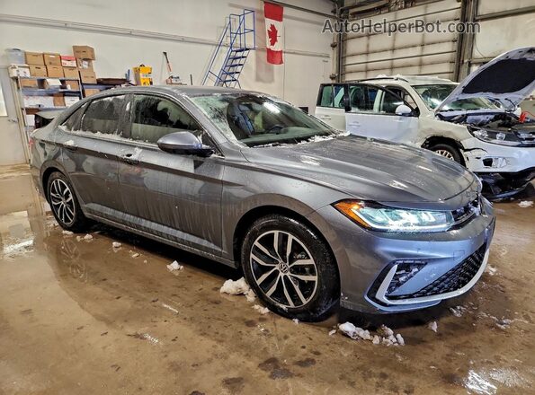 3VWEX7BU0SM046497 2025 VOLKSWAGEN JETTA Серый Передняя правая четверть