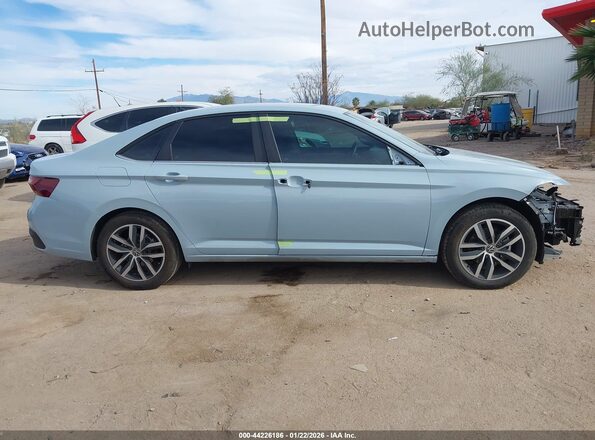 3VWEX7BU5SM076790 2025 VOLKSWAGEN JETTA Blue Widok wnętrza 360 stopni