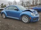 2017 Volkswagen Beetle 1.8t Blue vin: 3VWF17AT9HM609991