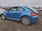 2017 Volkswagen Beetle 1.8t Blue vin: 3VWF17AT9HM609991