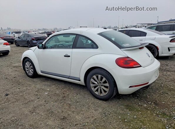 3VWF17ATXHM607392 2017 VOLKSWAGEN BEETLE White Rear left