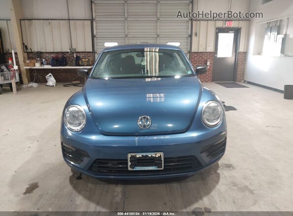 3VWF17ATXHM610003 2017 VOLKSWAGEN BEETLE Синий Вид щитка приборов