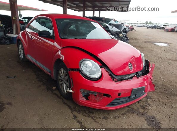 3VWFD7AT8JM721520 2018 VOLKSWAGEN BEETLE Red წინა მარჯვენა