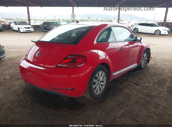 3VWFD7AT8JM721520 2018 VOLKSWAGEN BEETLE Red უკანა მარჯვენა