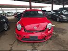 2018 Volkswagen Beetle 2.0t Coast/2.0t S Red vin: 3VWFD7AT8JM721520