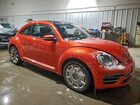 2017 Volkswagen Beetle Se Orange vin: 3VWJ17AT8HM623262