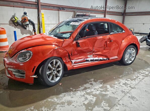 3VWJ17AT8HM623262 2017 VOLKSWAGEN BEETLE Orange Передня ліва чверть