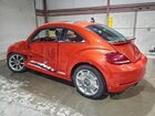 2017 Volkswagen Beetle Se Orange vin: 3VWJ17AT8HM623262