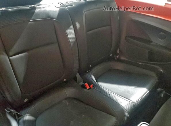 3VWJ17AT8HM623262 2017 VOLKSWAGEN BEETLE Orange Вид задніх сидінь