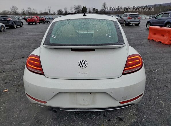 3VWJD7ATXJM728382 2018 VOLKSWAGEN BEETLE Белый Вид сзади