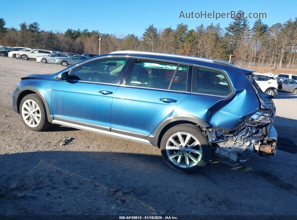 3VWM17AU2KM523364 2019 VOLKSWAGEN GOLF Blue Widok wnętrza z tyłu