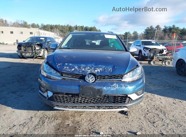 3VWM17AU2KM523364 2019 VOLKSWAGEN GOLF Blue Widok deski rozdzielczej