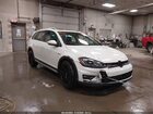 2019 Volkswagen Golf Alltrack Tsi S/tsi Se/tsi Sel White vin: 3VWM17AU4KM522474