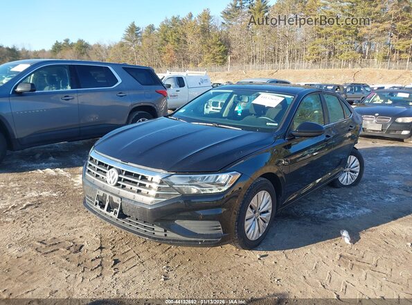 3VWN57BU1KM038012 2019 VOLKSWAGEN JETTA Черный Передняя левая четверть