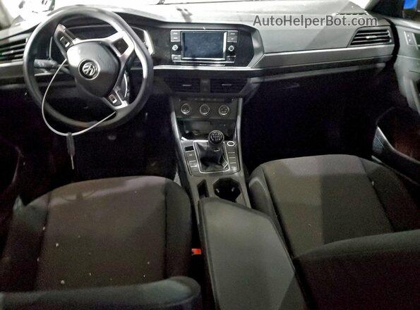 3VWN57BU5MM098233 2021 VOLKSWAGEN JETTA Серебряный Вид панели приборов