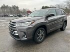 2018 Toyota Highlander Se Gray vin: 5TDJZRFH3JS556605