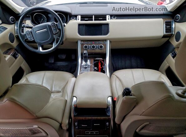 SALWR2PF3GA596059 2016 LAND ROVER RANGE ROVER Белый Вид щитка приборов