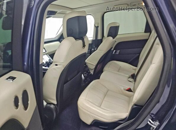 SALWR2RU8KA862566 2019 LAND ROVER RANGE ROVER Синий Вид сзади