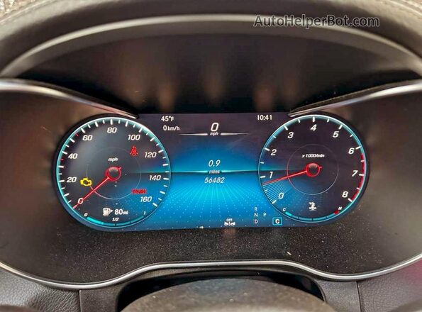 W1N0J8EB8PG123626 2023 MERCEDES-BENZ GLC-CLASS Серый Вид сзади