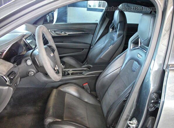1G6AN5RY2G0133402 2016 CADILLAC ATS-V Серый Вид задних сидений
