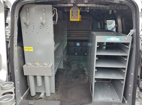 NM0LS7F24K1408567 2019 FORD TRANSIT Silver Widok wnętrza z tyłu