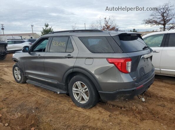1FMSK8DH0MGA39679 2021 FORD FORD EXPLORER Gray Rear right