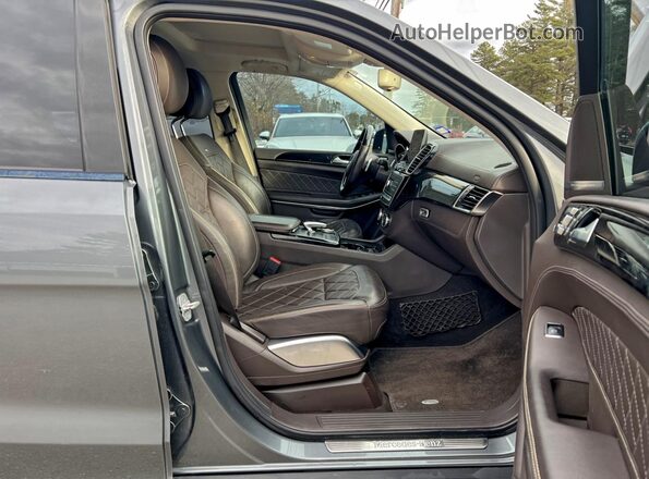 4JGDF7DE2HA962560 2017 MERCEDES-BENZ GLS-CLASS Серый Вид сзади
