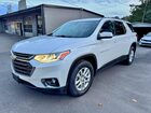 2021 Chevrolet Traverse Lt White vin: 1GNERGKWXMJ233252
