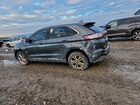 2016 Ford Edge Sel Gray vin: 2FMPK3J9XGBB94595