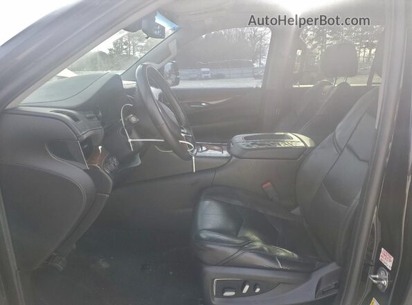 1GYS4BKJ9JR143566 2018 CADILLAC ESCALADE Black Widok deski rozdzielczej