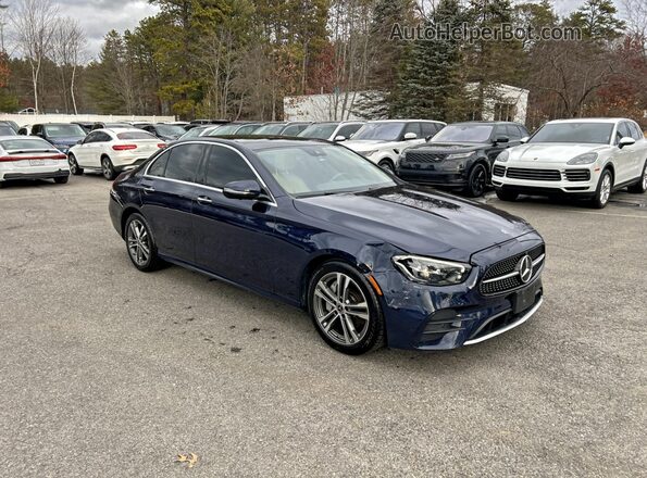 W1KZF8EB2MA948663 2021 MERCEDES-BENZ E-CLASS Blue Задня ліва чверть
