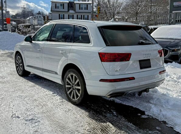 WA1LAAF76JD026093 2018 AUDI Q7 Белый Задняя правая четверть